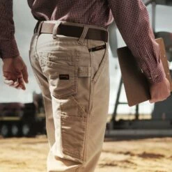 Ariat® Men's FR M4 Relaxed Workhorse Khaki Bootcut Pants 10017227 -Ariat 57 d2d42d42 3f7a 47ff b619 c9407e46dbd2