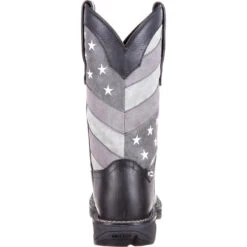Durango Men's Rebel Faded Black & Grey Flag Square Toe Boot DDB0125 -Ariat 57 d34b44a9 1f1d 400d a3b2 1919b02005d5