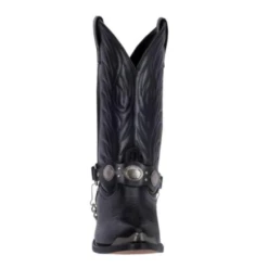 Dan Post Laredo® Men's Tallahassee Round Toe Black Western Boots 6770-BK -Ariat 6770 BK 6