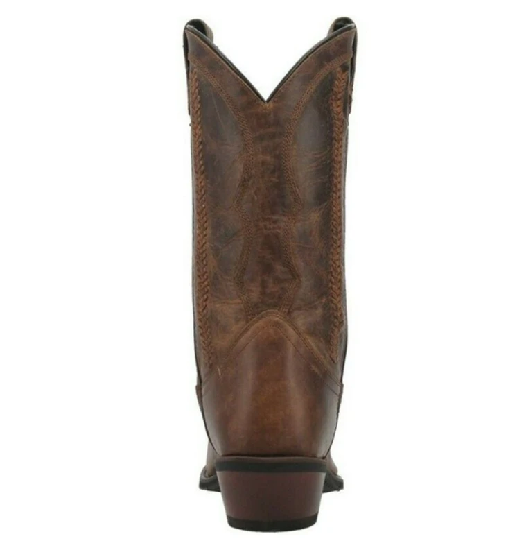 Dan Post Laredo® Men's Murphy Bucklace Distressed Tan Snip Toe Boots 68475 8 Dan Post Laredo® Men's Murphy Bucklace Distressed Tan Snip Toe Boots 68475 - Image 6