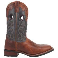 Laredo® Men's Ross Tan And Blue Western Boot 7948 -Ariat 7948 B