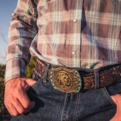 Montana Silversmiths Wind & Spirit Attitude Belt Buckle A933 -Ariat A933 mod bd94af98 59dc 4fc9 9890 bedf3dcc5a69