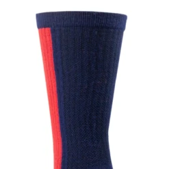 Ariat® Men's VentTEK Mid Calf Performance Navy & Red Socks AR2351-400 -Ariat AR2351 400 2