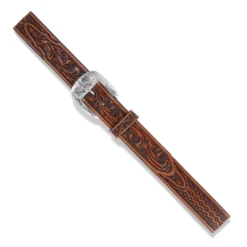Brighton® Men's Diamond Road Tan Leather Belt C14074 -Ariat C14074c
