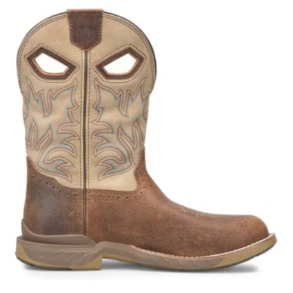 Double H® Men's PROPHECY 11" U Toe Brown & Tan Roper Boots DH5385 5 Double H® Men's PROPHECY 11" U Toe Brown & Tan Roper Boots DH5385 - Image 3