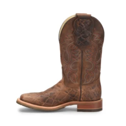 Double H® Men's Bregman 12" Wide Square Toe Brown Work Boots DH8645 -Ariat DH8645b