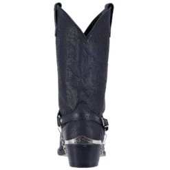 Dan Post Dingo Men's Suiter Black Leather Harness Boots DI02175 11 Dan Post Dingo Men's Suiter Black Leather Harness Boots DI02175 -Ariat DI02175 4