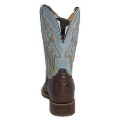 Tony Lama® Men's Jacinto Sky Blue &Square Toe Boots EP6093 -Ariat EP6093 4
