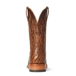 Ariat® Men's Relentless Denton Carmel Tan Exotic Boots 10035923 -Ariat F21 MNS WEST 10035923 heel