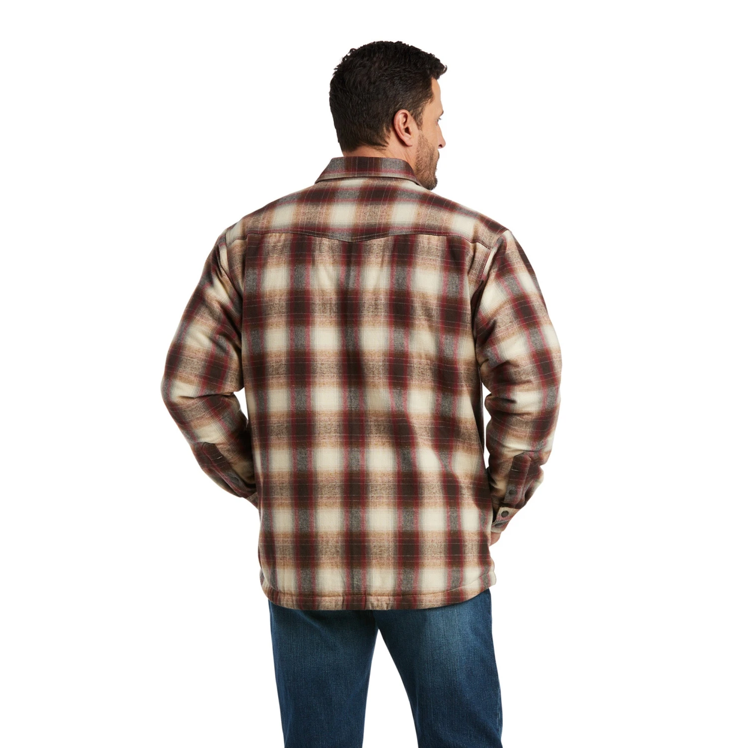 Ariat® Men's Retro Harley Insulated Boardwalk Shirt Jacket 10037009 4 Ariat® Men's Retro Harley Insulated Boardwalk Shirt Jacket 10037009 - Image 2