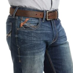Ariat® Men's M5 Tyler TEKStretch Stackable Straight Leg Jeans 10037967 -Ariat F21 MNS WEST 10037967 detail02