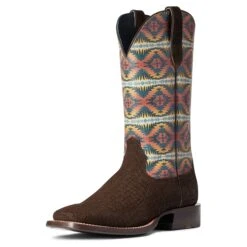 Ariat Men's Pendleton Circuit Dark Coffee Night Dance Boot 10038228 10 Ariat Men's Pendleton Circuit Dark Coffee Night Dance Boot 10038228 -Ariat F21 MNS WEST 10038228 3 4 front
