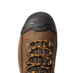 Ariat Men's Endeavor 8" H2O Carbon Toe Chocolate Brown Boots 10038373 -Ariat F21 MNS WORK 10038373 toe