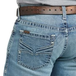 Ariat Men's M4 Edwards Stretch Stackable Boot Cut Jeans 10036075 -Ariat F21 WEST MNS 10036075 detail03