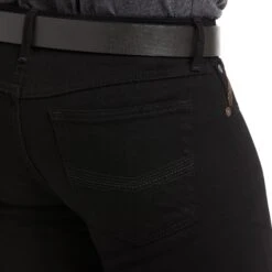 Ariat® Men's M7 Slim Legacy Straight Black Jeans 10037890 -Ariat F21 WEST MNS 10037890 detail03