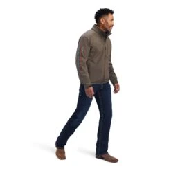 Ariat® Men's Logo 2.0 Banyan Bark Softshell Jacket 10041614 -Ariat F22 MNS WEST 10041614 full