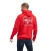Ariat® Men's 93 Liberty Tango Red Hooded Sweatshirt 10041719 -Ariat F22 MNS WEST 10041719 back 3