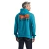 Ariat® Men's Desert Sun Ocean Depths Hooded Sweatshirt 10041726 1 Ariat® Men's Desert Sun Ocean Depths Hooded Sweatshirt 10041726 -Ariat F22 MNS WEST 10041726 back