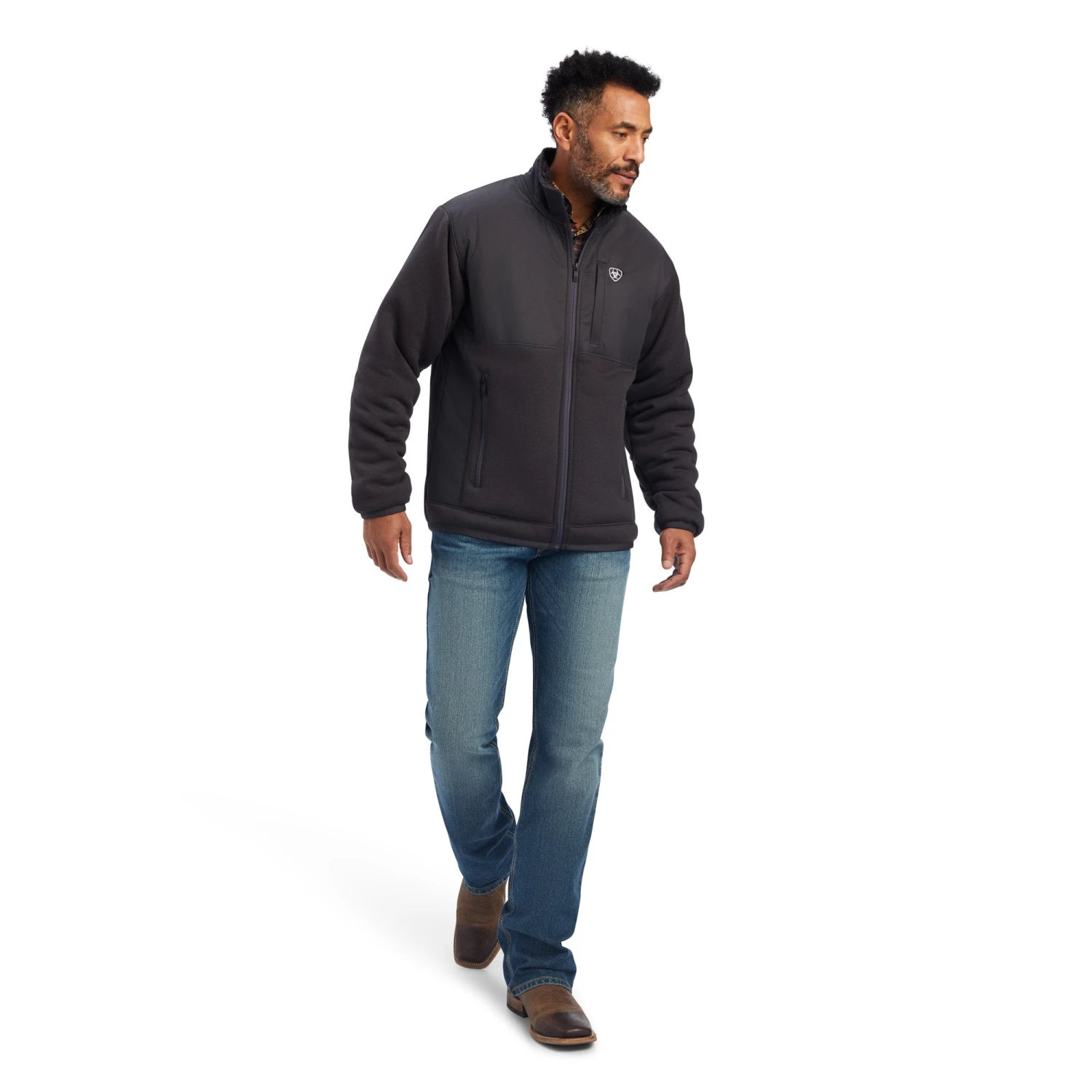 Ariat® Men's Grizzly Canvas Bluff Phantom Jacket 10041798 6 Ariat® Men's Grizzly Canvas Bluff Phantom Jacket 10041798 - Image 4
