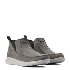 Ariat Men's Hilo Midway Charcoal Grey Slip On Shoes 10042397 -Ariat F22 MNS WEST 10042397 pair