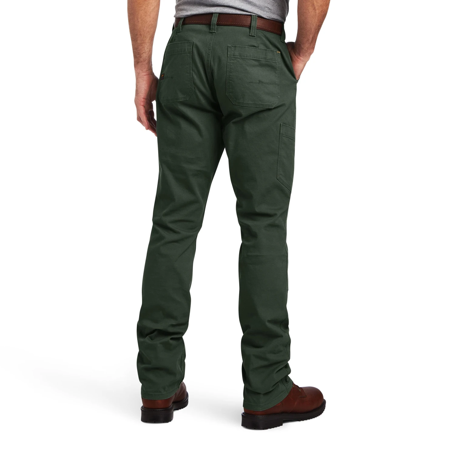 Ariat® Men's Rebar M4 DuraStretch™ Dark Sage Straight Leg Pants 10041082 3 Ariat® Men's Rebar M4 DuraStretch™ Dark Sage Straight Leg Pants 10041082