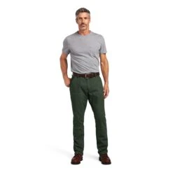 Ariat® Men's Rebar M4 DuraStretch™ Dark Sage Straight Leg Pants 10041082 13 Ariat® Men's Rebar M4 DuraStretch™ Dark Sage Straight Leg Pants 10041082 -Ariat F22 MNS WORK 10041082 full