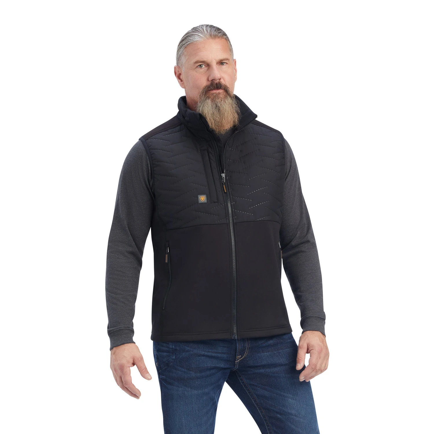 Ariat Men's Rebar Cloud 9 Insulated Black Vest 10041503 3 Ariat Men's Rebar Cloud 9 Insulated Black Vest 10041503