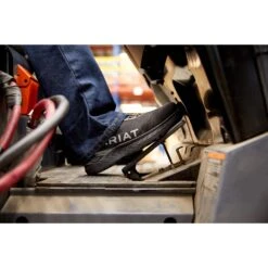 Ariat Men's Outpace Black Composite Toe Sneakers 10040283 -Ariat F22 MNS WORK Outpace Shot 05 2370 RTL654654