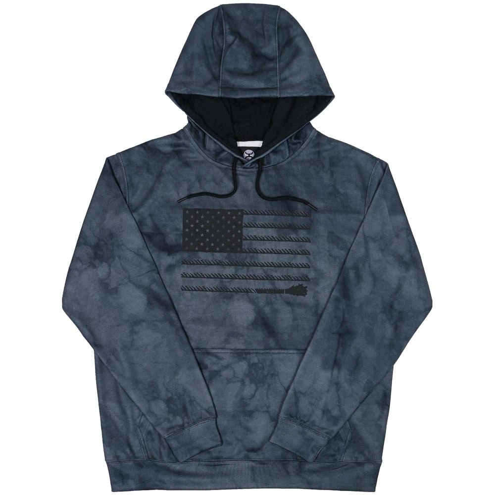 Hooey Men's "Liberty Roper" Black Stone Hoodie HH1178BK 3 Hooey Men's "Liberty Roper" Black Stone Hoodie HH1178BK