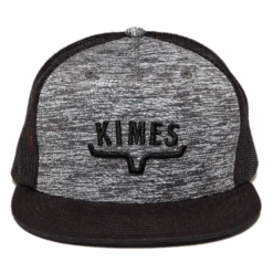 Kimes Ranch® Huxton Grey Heather Trucker Cap HUX-GH 7 Kimes Ranch® Huxton Grey Heather Trucker Cap HUX-GH -Ariat HUX GH 2
