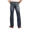 Rock & Roll Denim® Men's Relax Pistol Indigo Wash Denim Jeans M1P3473 -Ariat M1P3473