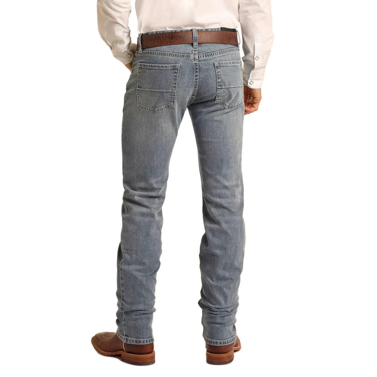 Rock & Roll Denim® Men's Vintage '46 Straight Leg Jeans M1R3559 3 Rock & Roll Denim® Men's Vintage '46 Straight Leg Jeans M1R3559