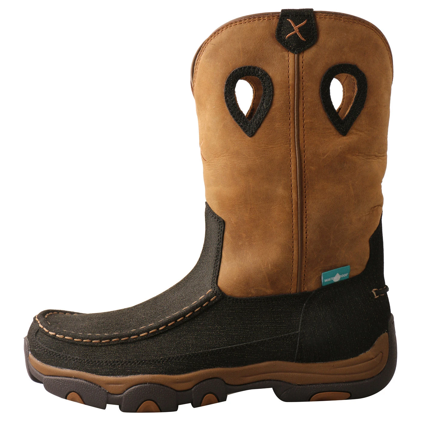 Twisted X Men's Charcoal & Tan Pull On Hiker Boot MHKBW03 6 Twisted X Men's Charcoal & Tan Pull On Hiker Boot MHKBW03 - Image 4