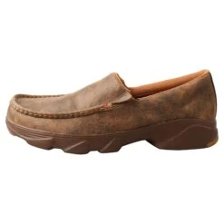Twisted X Men's Bomber Brown Slip-On Crossover Moc Shoes MIE0001 -Ariat MIE0001 4