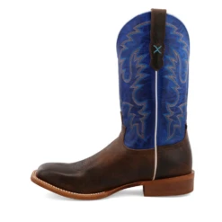 Twisted X® 12" Rancher Indigo Blue & Brown Square Toe Boots MRAL029 -Ariat MRAL029 1