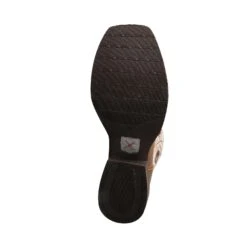 Twisted X Men's Ruff Stock Bomber And White Square Toe Boots MRS0056 11 Twisted X Men's Ruff Stock Bomber And White Square Toe Boots MRS0056 -Ariat MRS0056 3