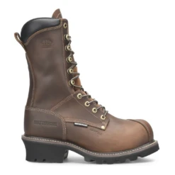 Matterhorn® Men's Arc 10" Dark Brown Composite Toe Logger Boots MT2510 -Ariat MT2510