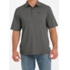 Cinch® Men's ArenaFlex Jacquard Grey Polo Shirt MTK1863027 2 Cinch® Men's ArenaFlex Jacquard Grey Polo Shirt MTK1863027 -Ariat MTK1863027