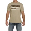 Cinch® Men's Logo Graphic Beige Short Sleeve T-Shirt MTT1690505 2 Cinch® Men's Logo Graphic Beige Short Sleeve T-Shirt MTT1690505 -Ariat MTT1690505