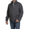 Cinch Men's Textured Bonded Navy Jacket MWJ1086008 -Ariat MWJ1086008 2