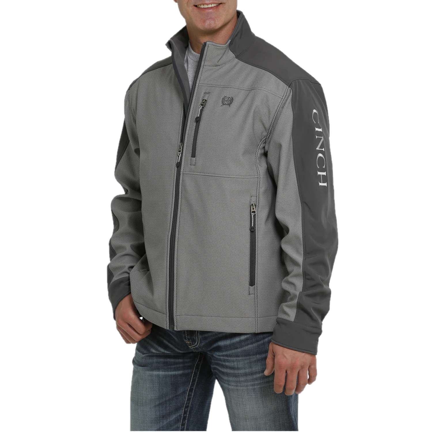 Cinch® Men's Grey Concealed To Carry Bonded Jacket MWJ1565001 6 Cinch® Men's Grey Concealed To Carry Bonded Jacket MWJ1565001 - Image 4