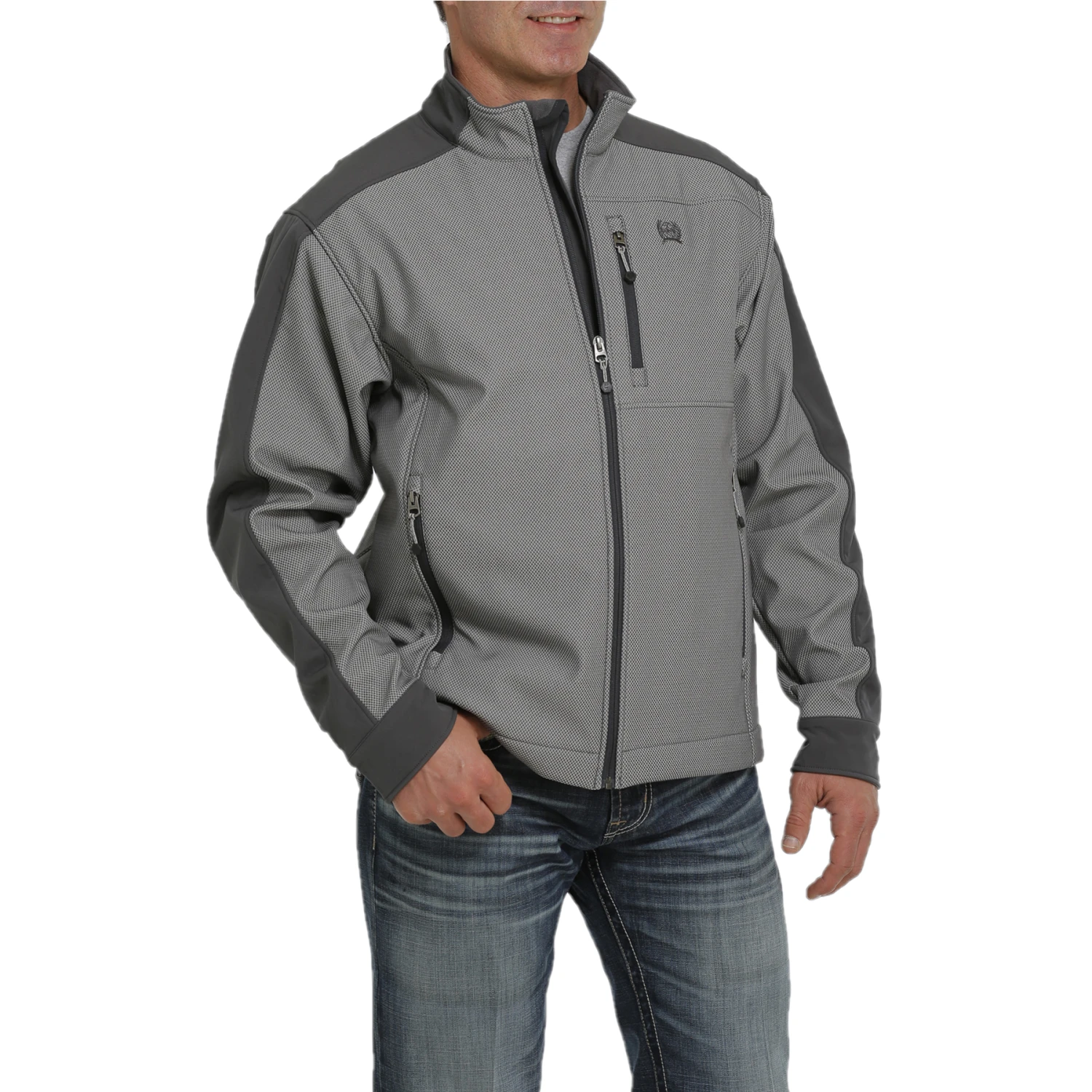 Cinch® Men's Grey Concealed To Carry Bonded Jacket MWJ1565001 5 Cinch® Men's Grey Concealed To Carry Bonded Jacket MWJ1565001 - Image 3
