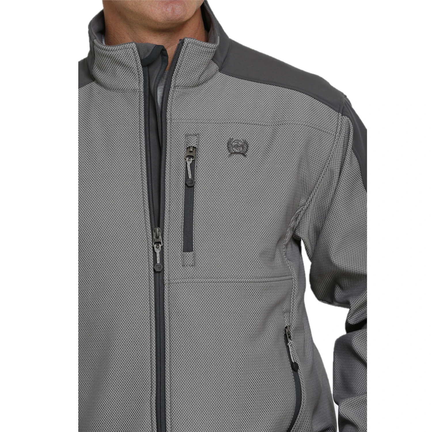 Cinch® Men's Grey Concealed To Carry Bonded Jacket MWJ1565001 8 Cinch® Men's Grey Concealed To Carry Bonded Jacket MWJ1565001 - Image 6