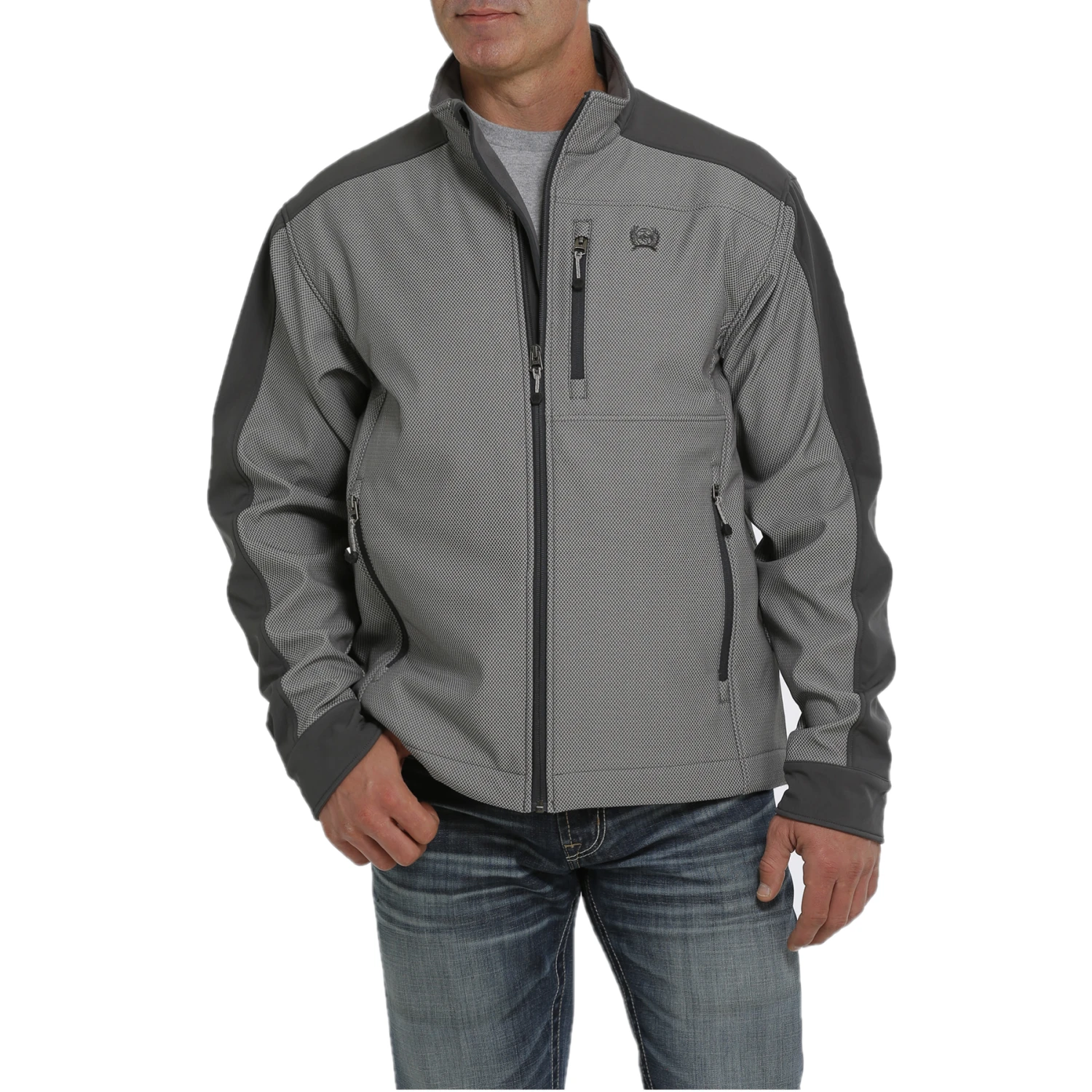 Cinch® Men's Grey Concealed To Carry Bonded Jacket MWJ1565001 3 Cinch® Men's Grey Concealed To Carry Bonded Jacket MWJ1565001
