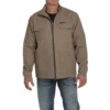 Cinch® Men's Stone Tan Lined Canvas Coat MWJ1573001 1 Cinch® Men's Stone Tan Lined Canvas Coat MWJ1573001 -Ariat MWJ1573001a