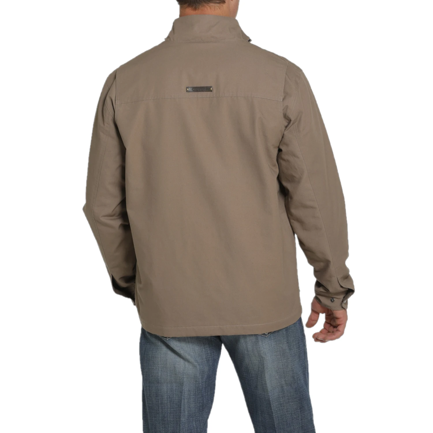 Cinch® Men's Stone Tan Lined Canvas Coat MWJ1573001 4 Cinch® Men's Stone Tan Lined Canvas Coat MWJ1573001 - Image 2