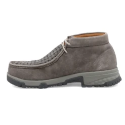 Twisted X® Men's Grey Work Chukka Driving Moc Lace Up Shoes MXCN001 10 Twisted X® Men's Grey Work Chukka Driving Moc Lace Up Shoes MXCN001 -Ariat MXCN001 1