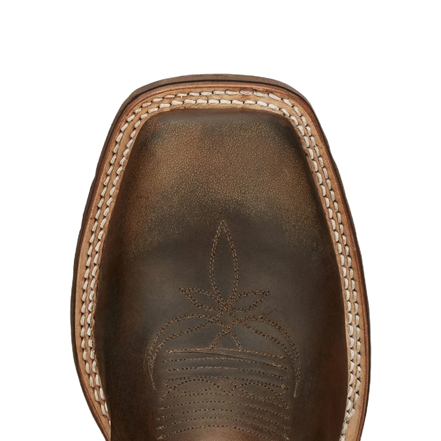 Tony Lama Men's Tan Retan Square Toe Boots XT5104 4 Tony Lama Men's Tan Retan Square Toe Boots XT5104 - Image 2