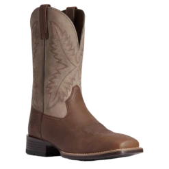 Ariat Men's Rawly Ultra Barrel Brown Leather Western Boots 10038370