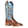 Ariat Men's Firecatcher Well Brown & Blue Lake Leather Boots 10035952